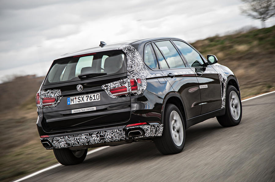 BMW X5 eDrive prototype first drive review review Autocar